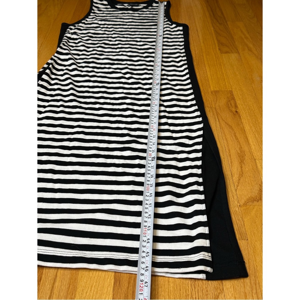 rag & bone Brit Striped Side-Split Tank Dress - Picture 7 of 10